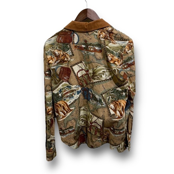 Vintage Bentley Arbuckle Women's All Over‎ Print Button Up Shirt SAMPLE

Size 8 - Picture 2 of 4